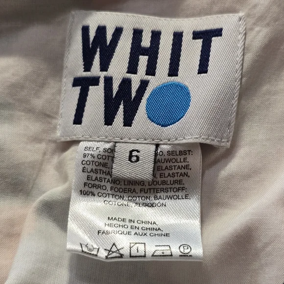 Anthropologie Whit Two Petal Crossback Dress Floral Mod Retro Tiki Twee - Picture 16 of 16